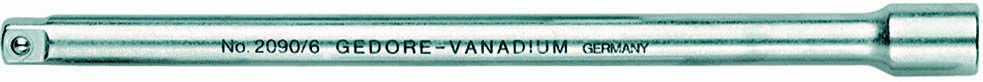 GEDORE Verlängerung 1/4" 97mm 2090-4 6170400 GEDORE Verlängerung 1/4" 97mm 2090-4 6170400