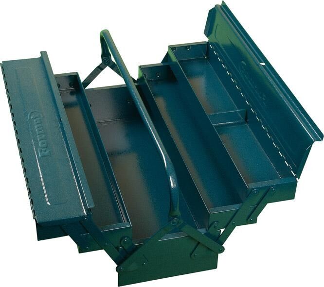 FORMAT Werkzeugkasten Stahlblech 600x200x200 5-teilig FORMAT Werkzeugkasten Stahlblech 600x200x200 5-teilig