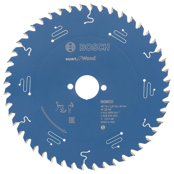 BOSCH Kreissägeblatt HW Expert 210x30x2,8 48T