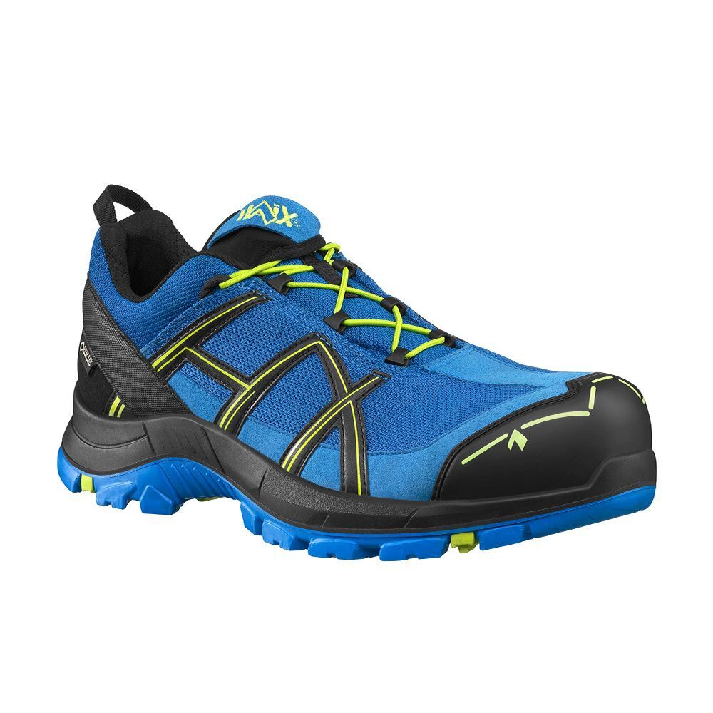 HAIX Sicherheitshalbschuh Safety 40 LOW ESD GTX blue-citrus S3 Gr. 40 Uk 6,5 HAIX Sicherheitshalbschuh Safety 40 LOW ESD GTX blue-citrus S3 Gr. 40 Uk 6,5