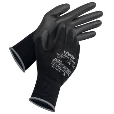 UVEX Montage-Handschuh unipur 6639 Gr. 10 PU schwarz, 6024.8