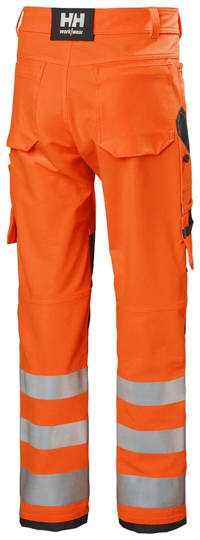 HELLY HANSEN ALNA 4X WORK PANT CL 2 77430 Gr. C148 Hivis ORANGE HELLY HANSEN ALNA 4X WORK PANT CL 2 77430 Gr. C148 Hivis ORANGE