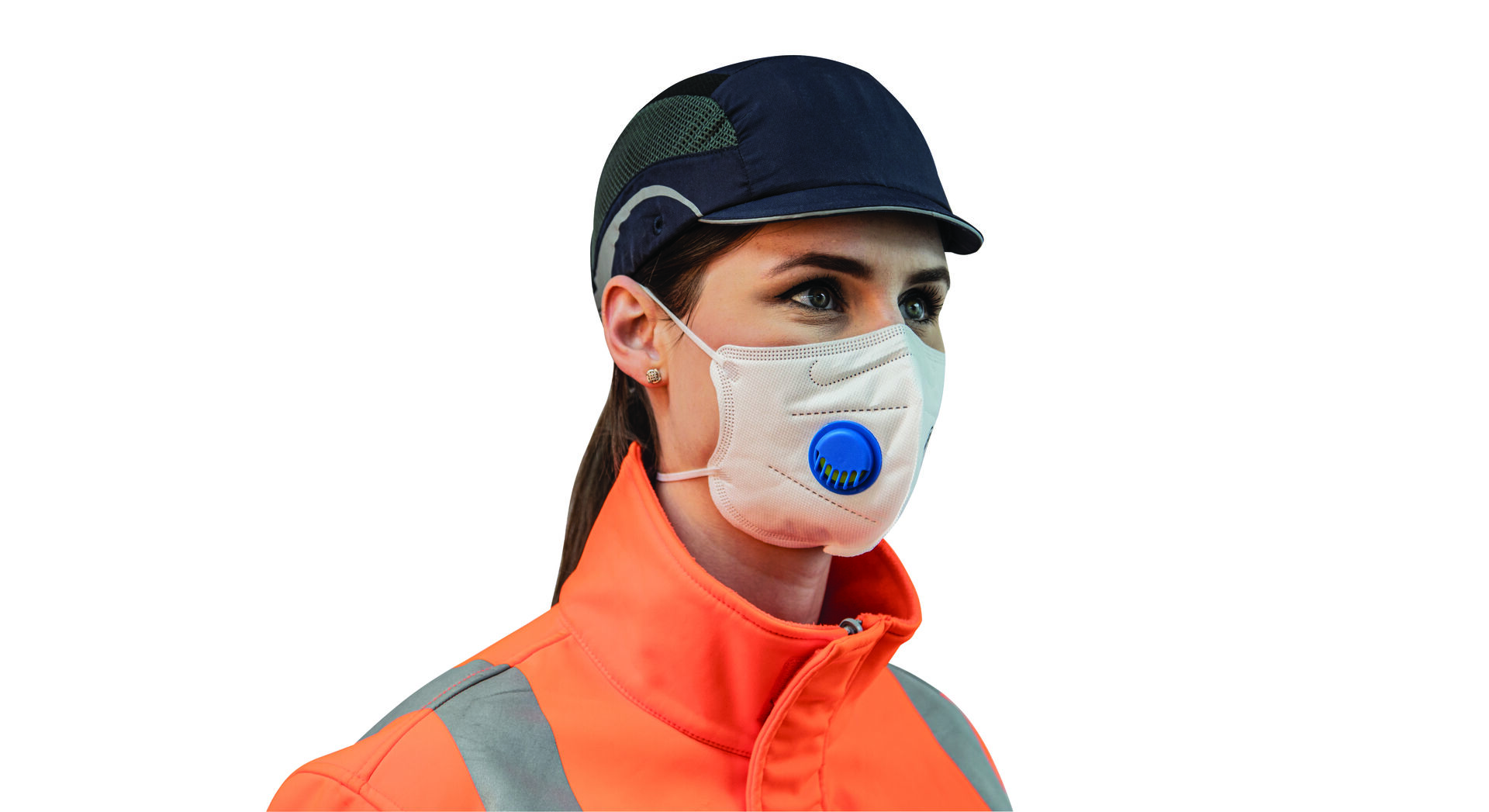 JSP Atemschutzmaske F622 - FFP2 V NR Vertical mit Ventil