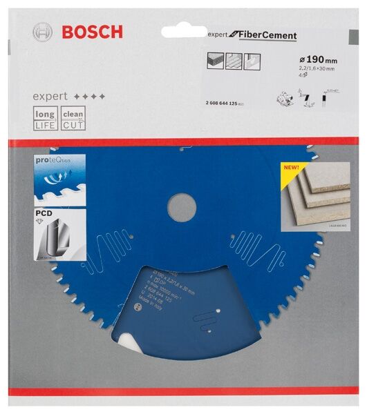 BOSCH Kreissägeblatt HW Expert 190x30x2,2 4T