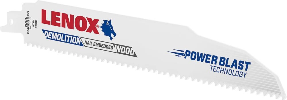 LENOX Säbelsägeblatt DEMOLITION 2St. 229x25x1,6mm 6 Z LENOX Säbelsägeblatt DEMOLITION 2St. 229x25x1,6mm 6 Z