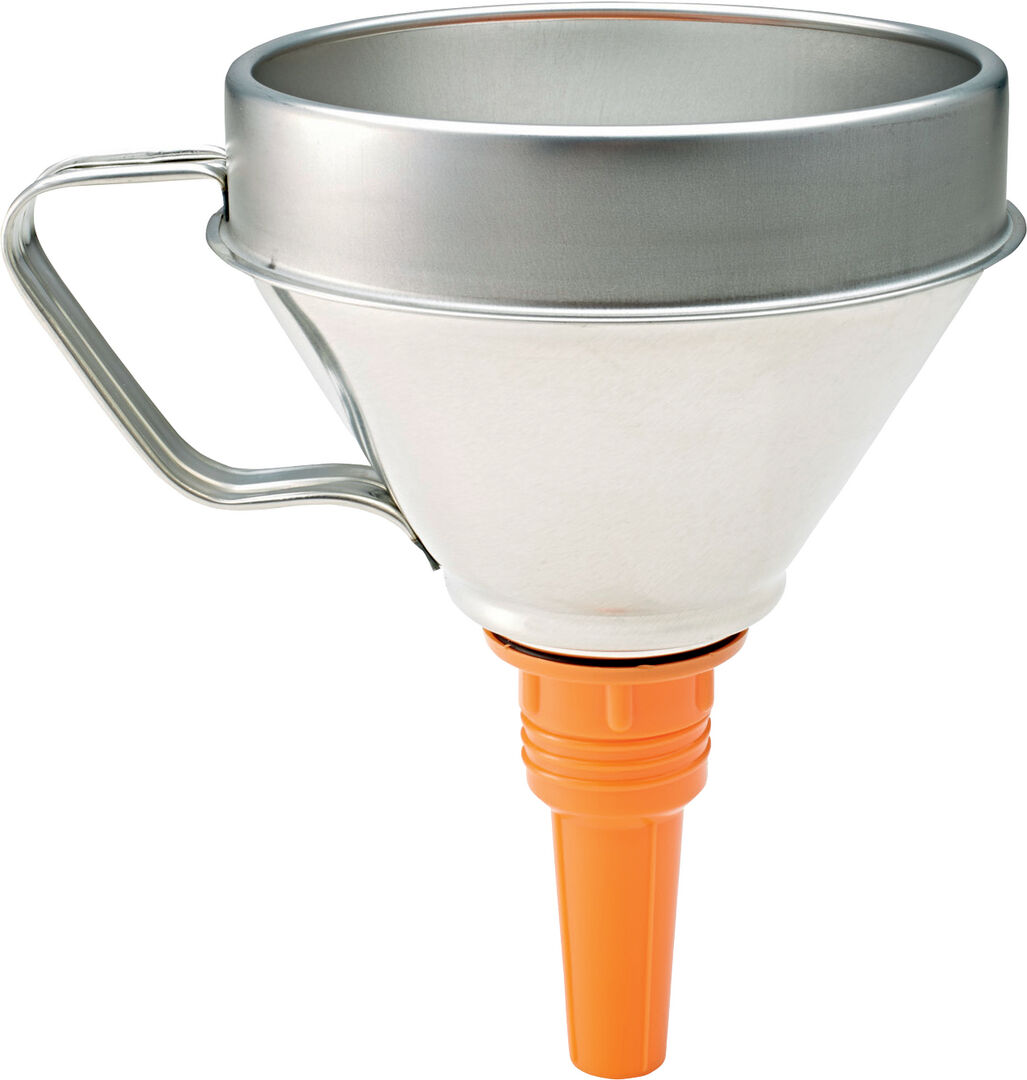 Trichter Weissbl. m. Sieb 1,2l Nr.02342 Pressol