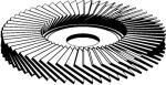 KLINGSPOR Schleifmopteller SMT 628, Korn 40, Durchmesser 125mm KLINGSPOR Schleifmopteller SMT 628, Korn 40, Durchmesser 125mm