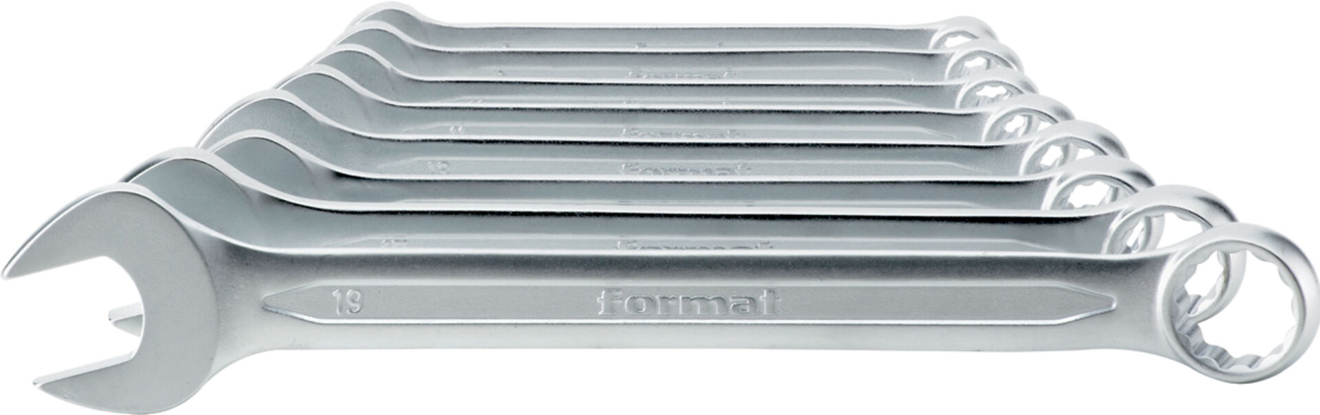 FORMAT Ringmaulschlüssel-Set DIN3113-A 5,5-36mm 22-teilig in Karton FORMAT Ringmaulschlüssel-Set DIN3113-A 5,5-36mm 22-teilig in Karton