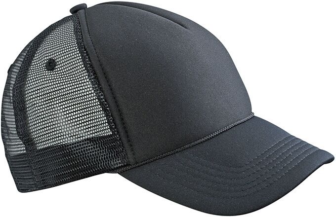 mb Retro Mesh Cap MB6550 100%PES, black/black, Größe one size