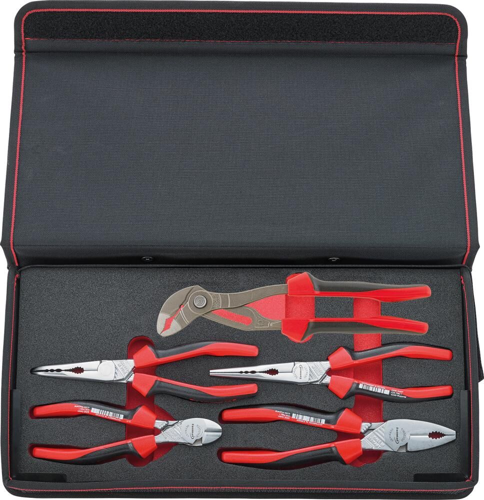 FORMAT Zangen-Set MIG mit 2K-Griffen 5-teilig Mappe FORMAT Zangen-Set MIG mit 2K-Griffen 5-teilig Mappe