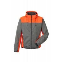 PLANAM Kontrast Softshelljacke 3732 100% PES Fb. grau/orange Gr. XS PLANAM Kontrast Softshelljacke 3732 100% PES Fb. grau/orange Gr. XS