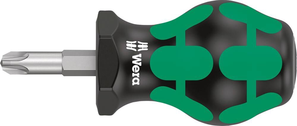 WERA Schraubendreher Stubby PZ3x 25mm