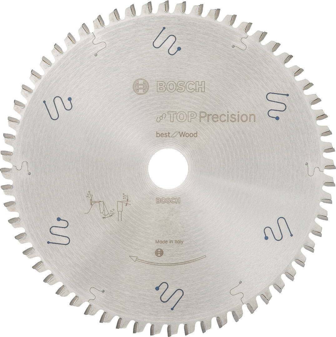 BOSCH HM-Sägeblatt Top Precision best for Wood 400x30/4,0 60 WZ