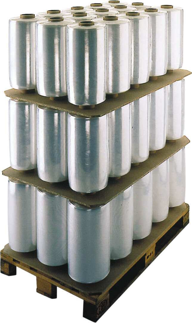 Stretchfolie 3-Schicht-Castfilm transparent 2,7 Kg, 500 mm breit 20µ
