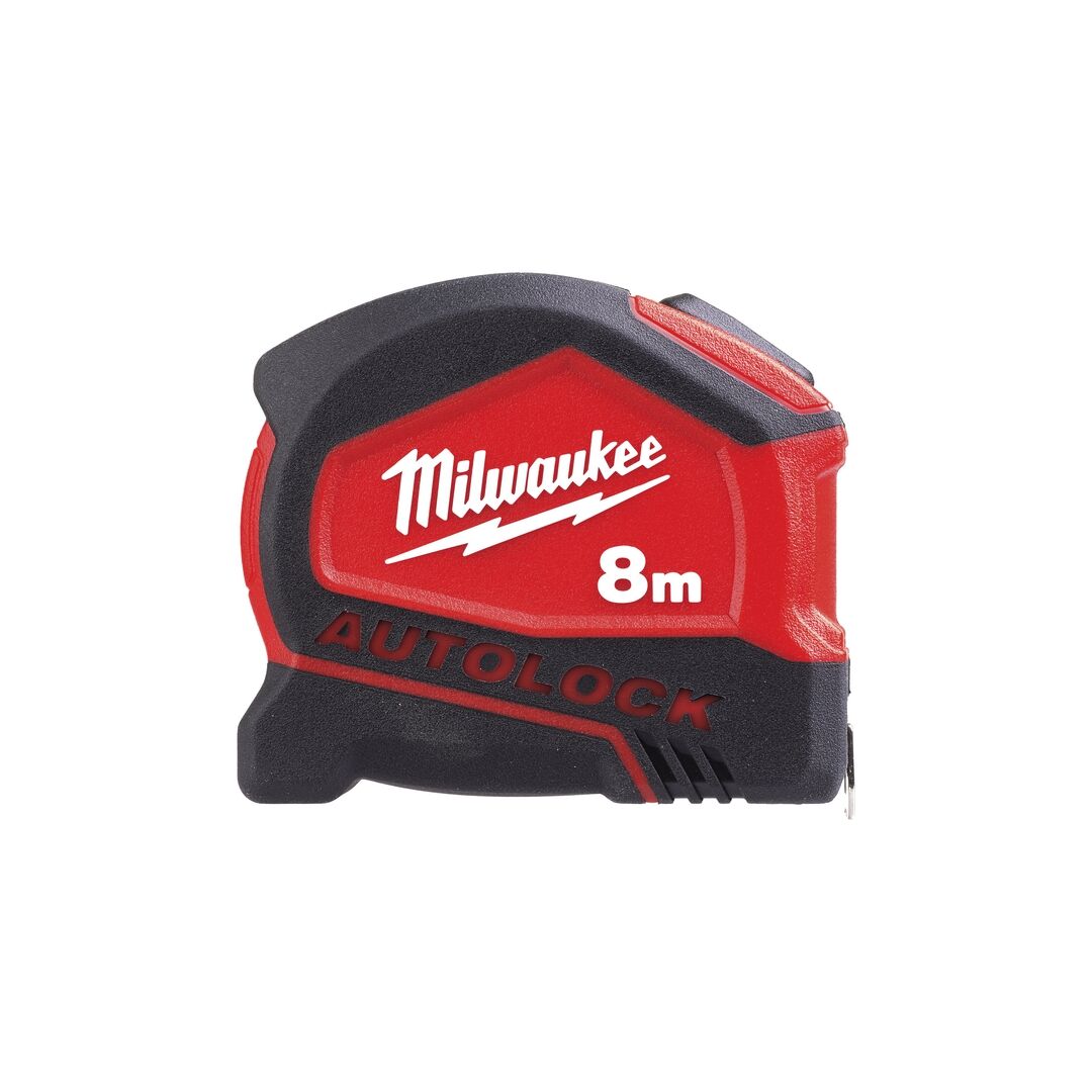MILWAUKEE Pro-Compact Bandmaß 8m 25mm breites Band Autolock