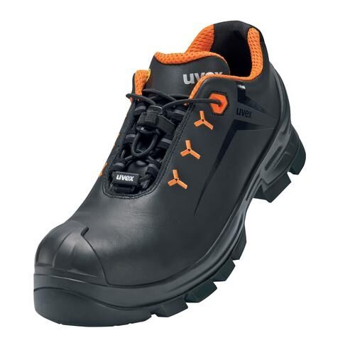 UVEX 2 MACSOLE Sicherheits-Halbschuh Gr. 42 W11 S3L ESD SR HRO schw/or 6522.2