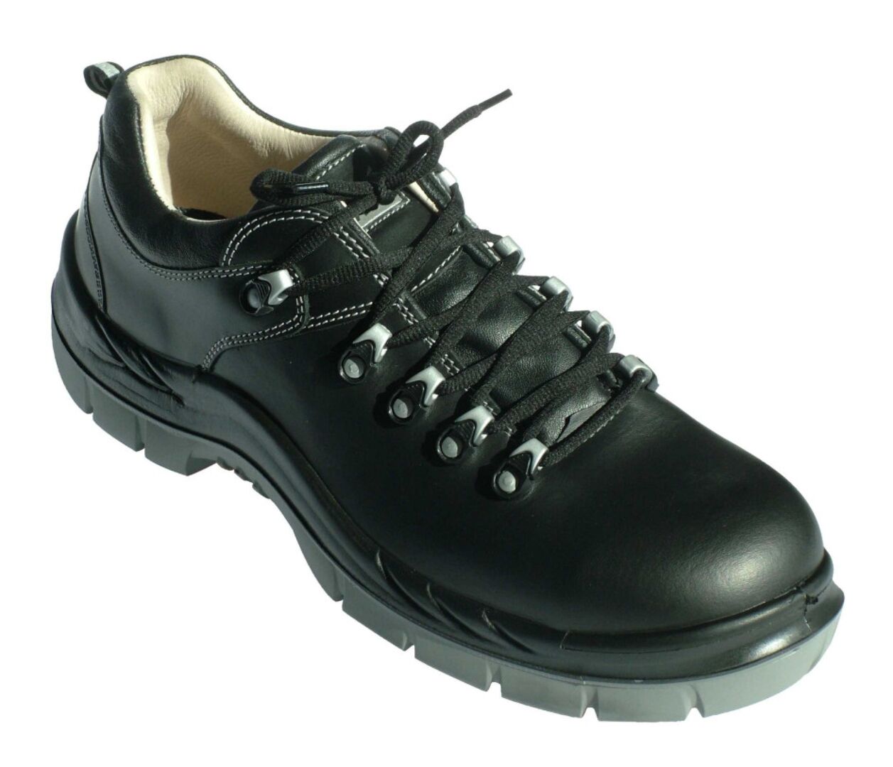 LEOPARD Sicherheitshalbschuh 3421 S2 NITRIL-PU Sohle, Lederfutter, Gr. 45