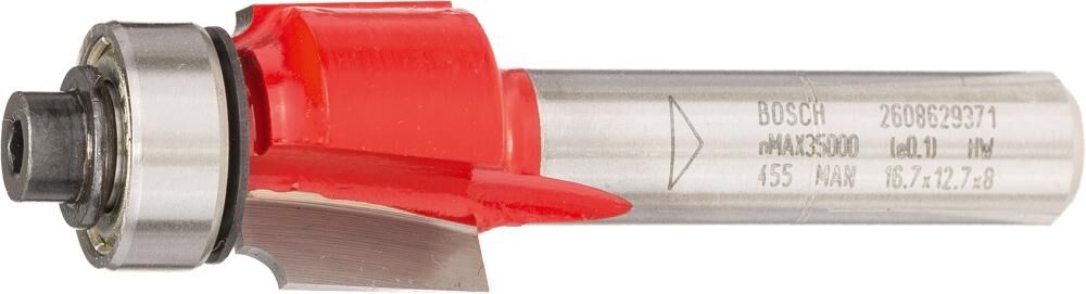 BOSCH HM Abrundfräser m Anlaufr Ø 16,7x12,7x55,0mm R2 BOSCH HM Abrundfräser m Anlaufr Ø 16,7x12,7x55,0mm R2