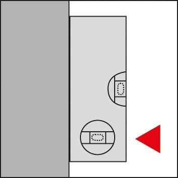 FORMAT Magnet-Wasserwaage Leichtmetall rot pulverbeschichtet 80cm FORMAT Magnet-Wasserwaage Leichtmetall rot pulverbeschichtet 80cm