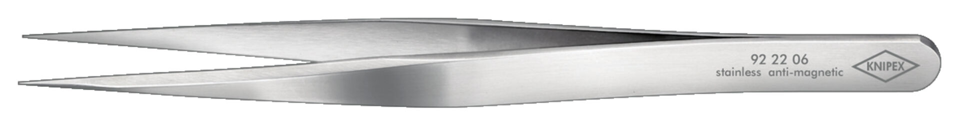 KNIPEX Universalpinzette glatt 120 mm, gerade, 92 22 06