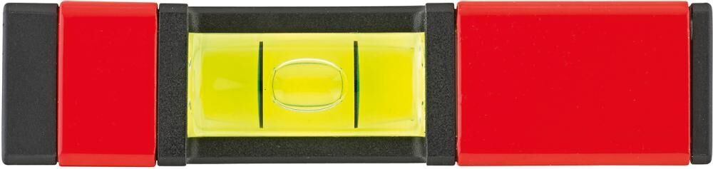 FORMAT Magnet-Wasserwaage Mini 10cm mit 2 Libellen FORMAT Magnet-Wasserwaage Mini 10cm mit 2 Libellen