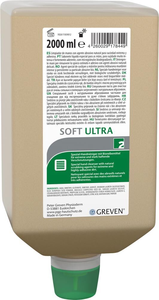 GREVEN SOFT ULTRA Handreiniger 2.000 ml Varioflasche
