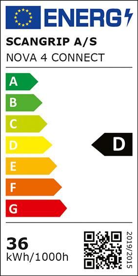 SCANGRIP Akku-Arbeitsleuchte NOVA 4 CONNECT 400-4000Lumen ohne Akku SCANGRIP Akku-Arbeitsleuchte NOVA 4 CONNECT 400-4000Lumen ohne Akku