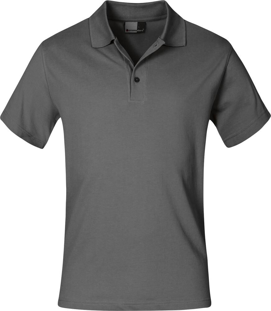 Poloshirt, Gr. XL, steel grey
