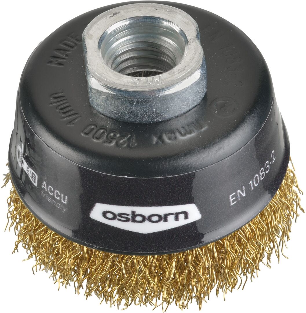 Topfbürste Messingdraht 60 x 21 mm         Osborn