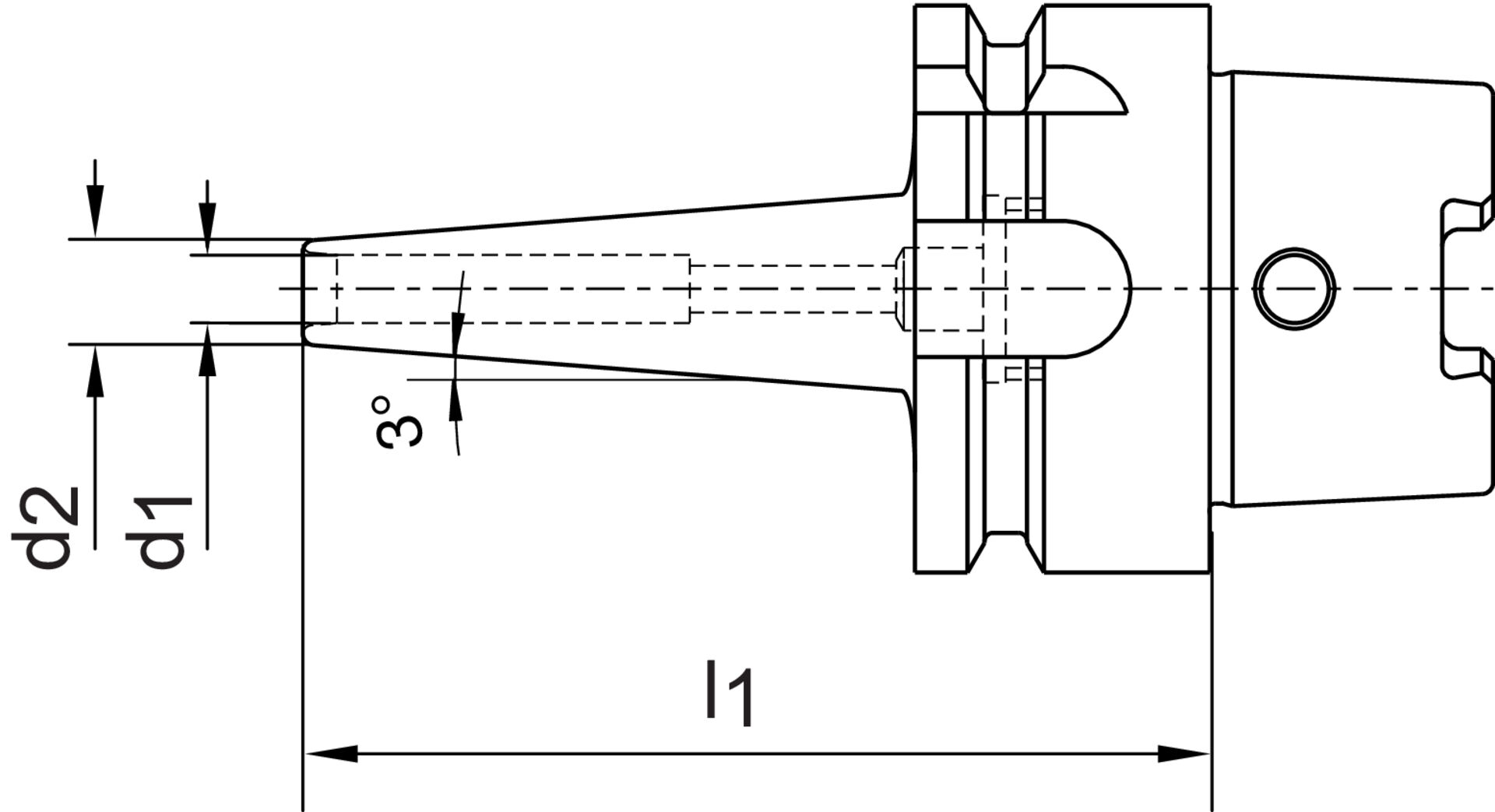 Mini Schrumpff. D69863A 6,0x 80mm A-63    Haimer