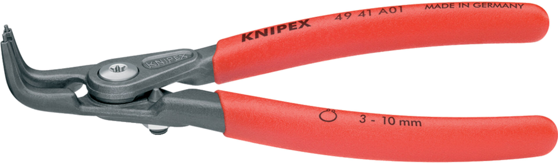 KNIPEX 49 41 A01 Präzisions- Sicherungsringzange f. Außenringe 130 mm KNIPEX 49 41 A01 Präzisions- Sicherungsringzange f. Außenringe 130 mm