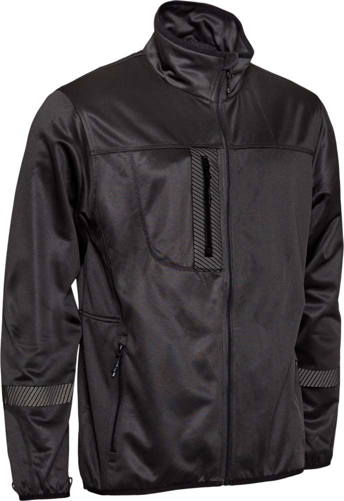 ELKA Working Extreme Softshellj. Zip-In 150015010 Schwarz Gr. L