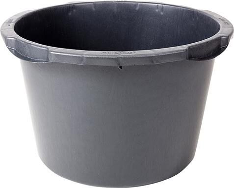 NO NAME Mörtelkübel 45L schwarz rund L-Skala