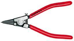 KNIPEX 46 11 G0 Sicherungsringzange f. Greifringe auf Wellen schw. atra. 140 mm
