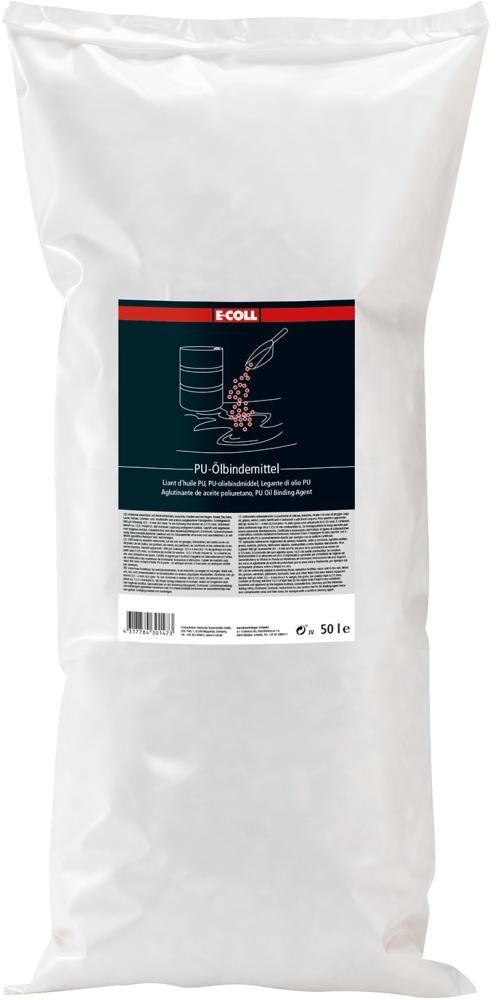 E-COLL PU-Ölbindemittel schwimmfähig 50L Sack, Korngröße: 0,5-4,0mm