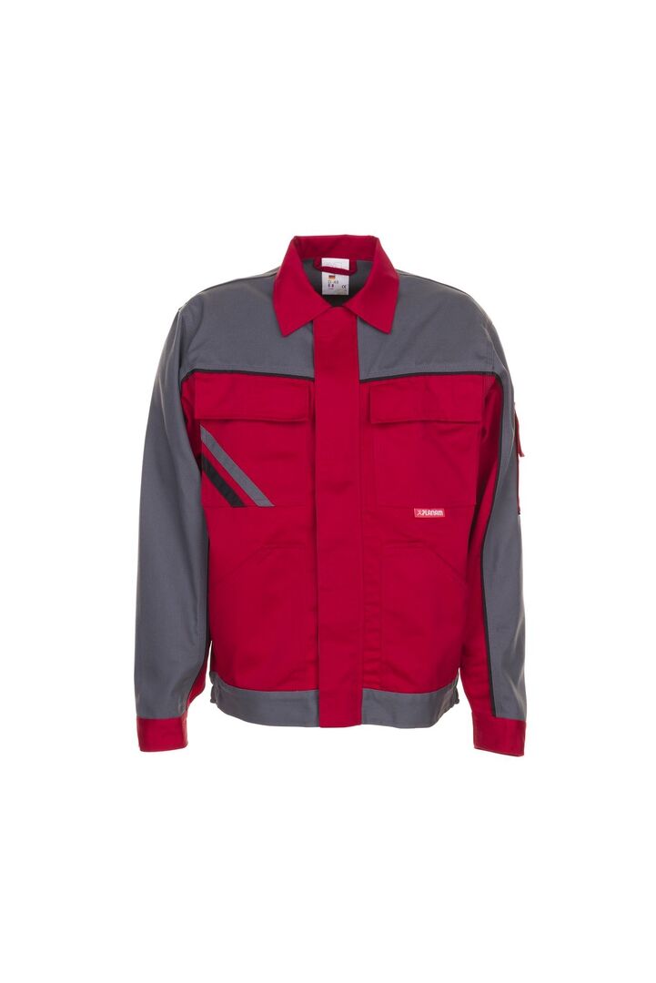 PLANAM Bundjacke HIGHLINE 2316 rot/schiefer/schwarz Gr.58