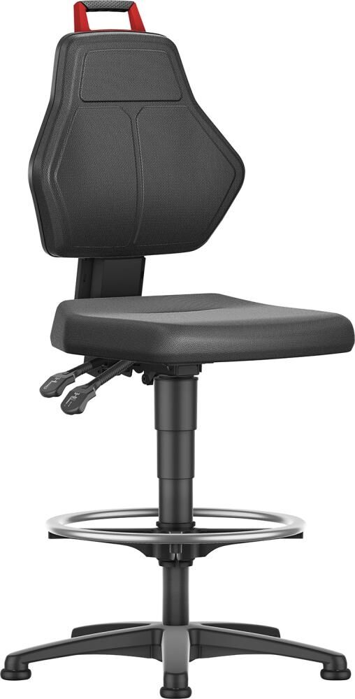 FORMAT Arbeitsstuhl mit Gleiter & Fußring