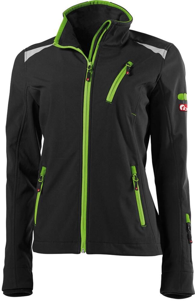 FORTIS Damenjacke 24 schwarz/limegreem, Gr. M