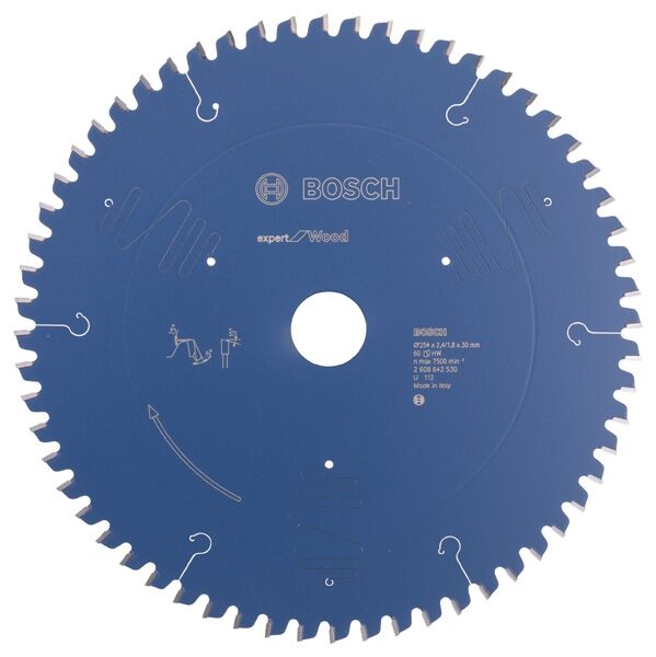 BOSCH HW Kreissägeblatt Expert 254x30x2.4/1.8 60T WZ