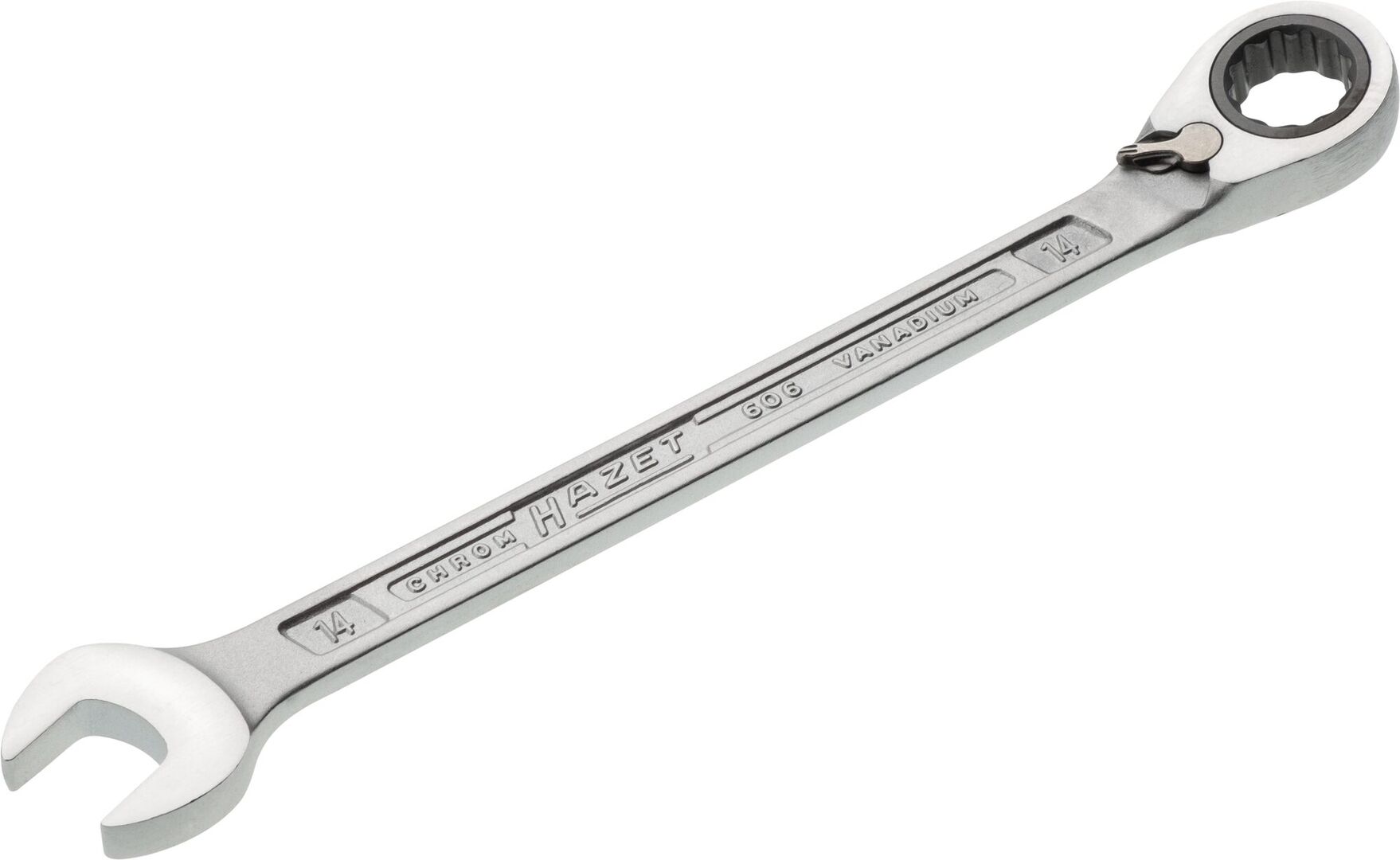HAZET Knarren-Ring-Maulschlüssel 606 14 mm