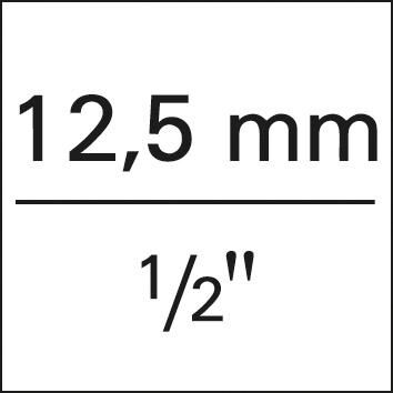 FORMAT Zahnradknarre 1/2" ohne 4-kant 250mm