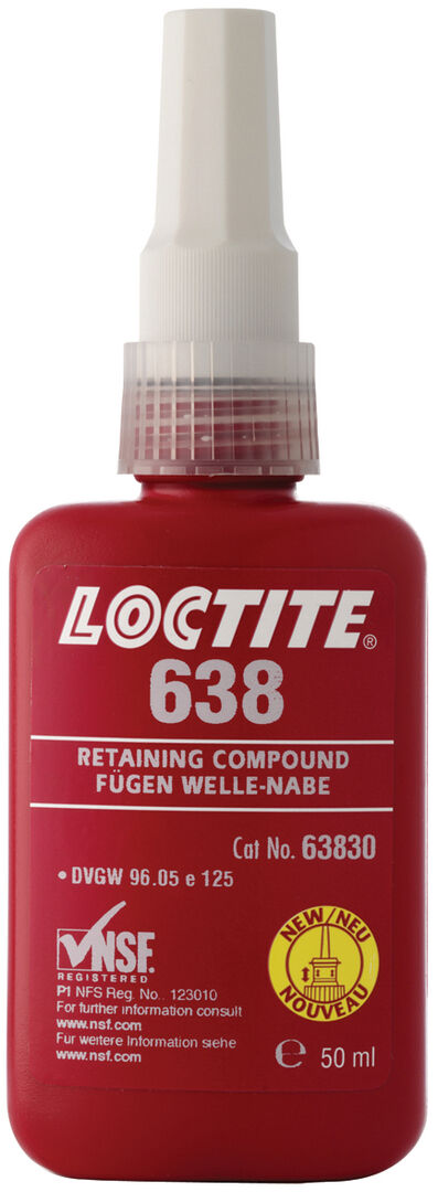 LOCTITE 638 Fügeprodukt hochfest univ. 50 ML EGFD LOCTITE 638 Fügeprodukt hochfest univ. 50 ML EGFD