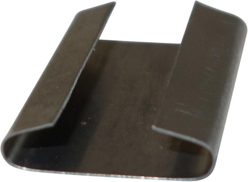 BANHOLZER & WENZ WENZ Stahlband-Verschlusshülsen 16x27x0,5mm blank BANHOLZER & WENZ WENZ Stahlband-Verschlusshülsen 16x27x0,5mm blank