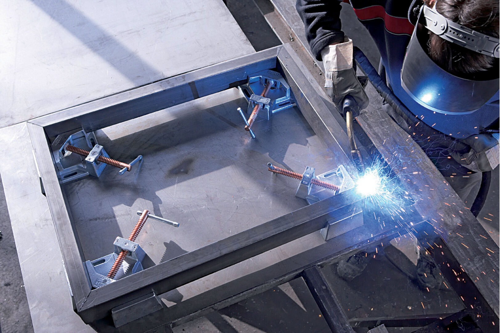 BESSEY Metall-Winkelspanner 2 x 90 x 110 mm BESSEY Metall-Winkelspanner 2 x 90 x 110 mm