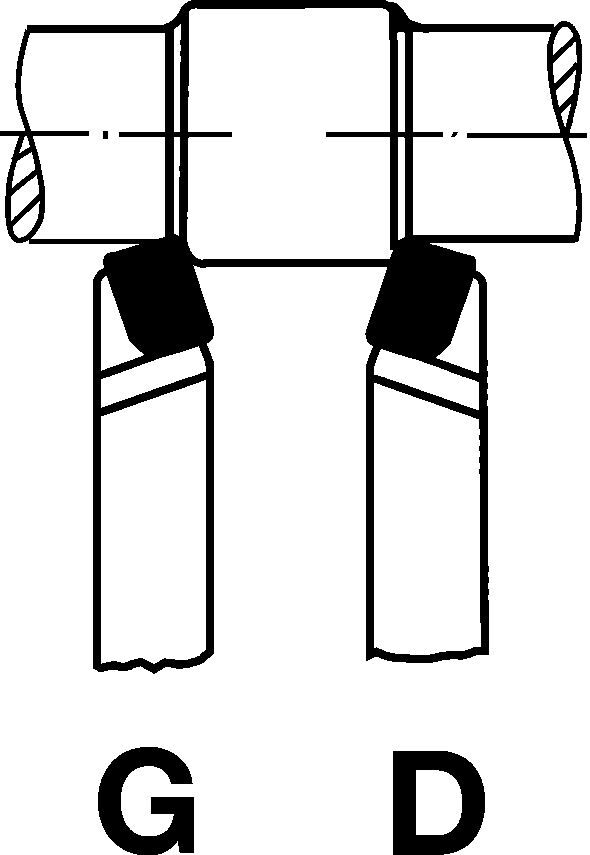 FORMAT Drehmeißel HM DIN4971 Rechts 32x32x170mm P25 / 30 FORMAT Drehmeißel HM DIN4971 Rechts 32x32x170mm P25 / 30