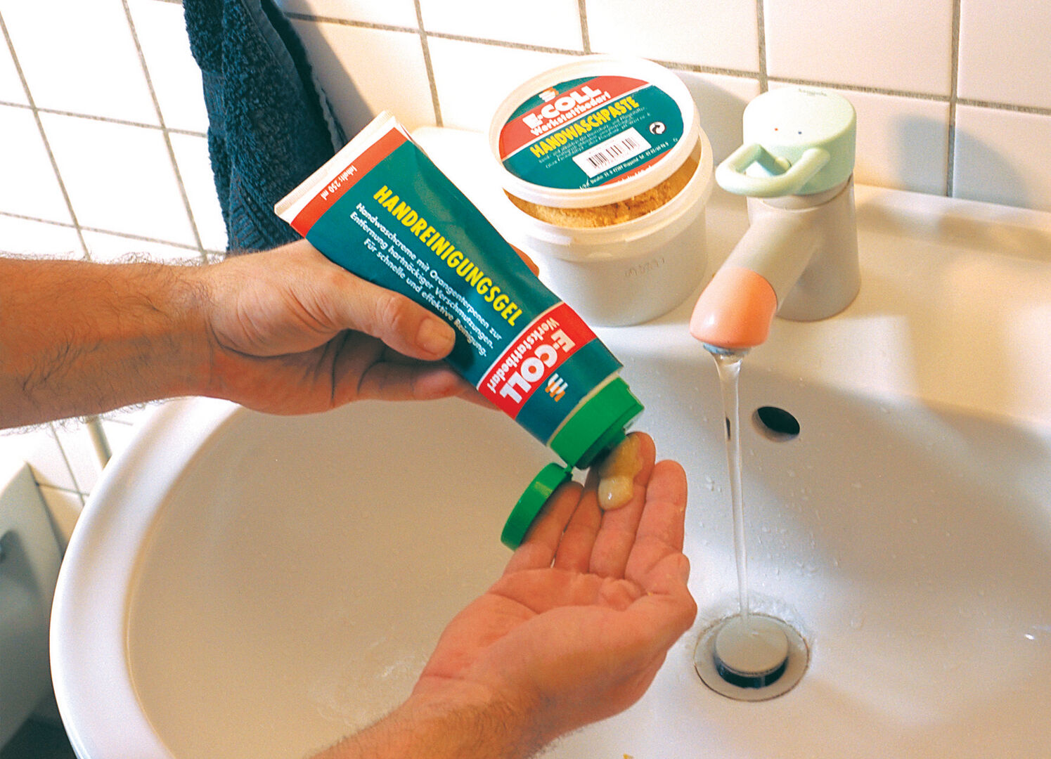 E-COLL Handreinigungsgel hautneutral 250ml