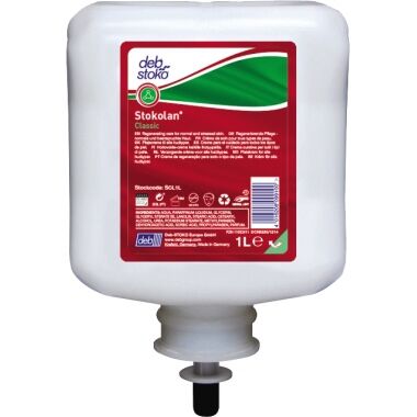 SC JOHNSON STOKOLAN Hautpflegecreme Classic 1000ml Softflasche parfümiert