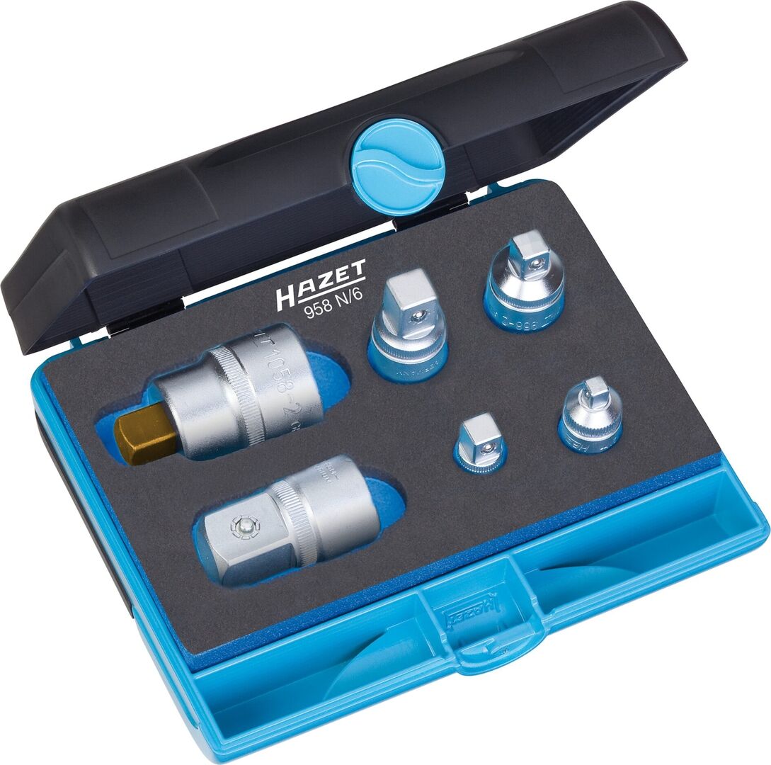HAZET Adaptersatz 6tlg. 1/4"-3/4"