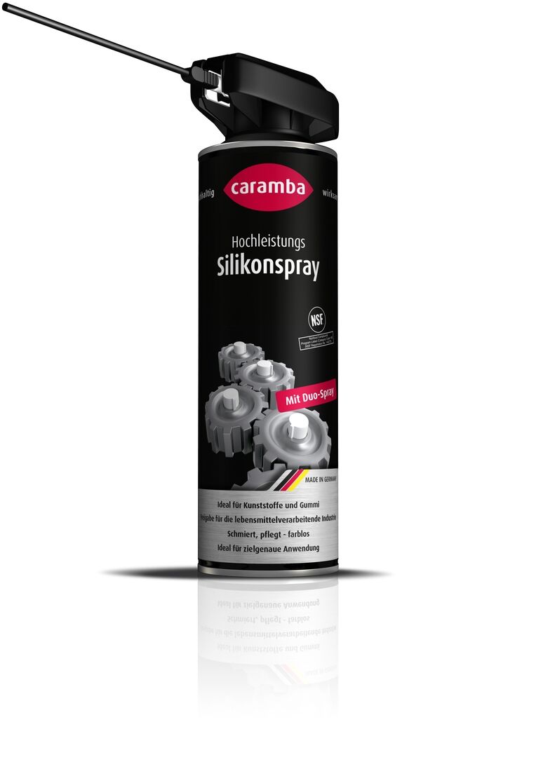 CARAMBA Hochleistungs Silikon-Spray 500 ml Spraydose Duo Spray "Profi Serie"