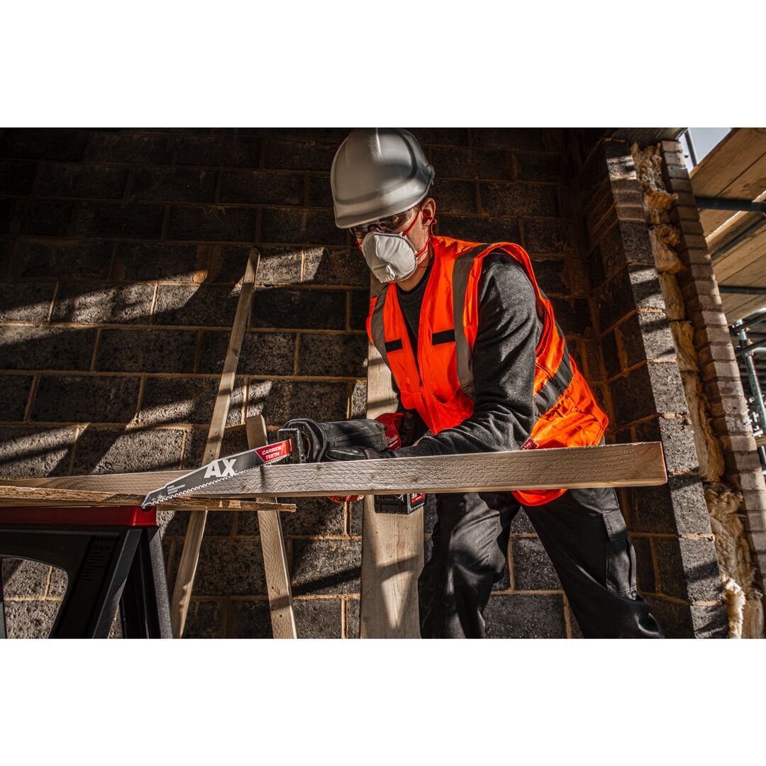 MILWAUKEE Säbelsägeblatt Demontage THE AX HM-bestückt 150x5mm MILWAUKEE Säbelsägeblatt Demontage THE AX HM-bestückt 150x5mm